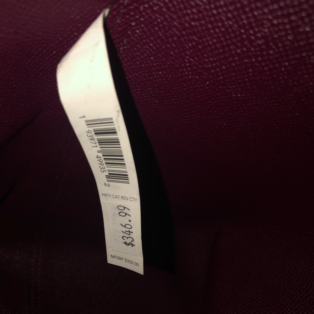 **SOLD**Coach Reversable Party Cat Tote - Picture 8 of 13
